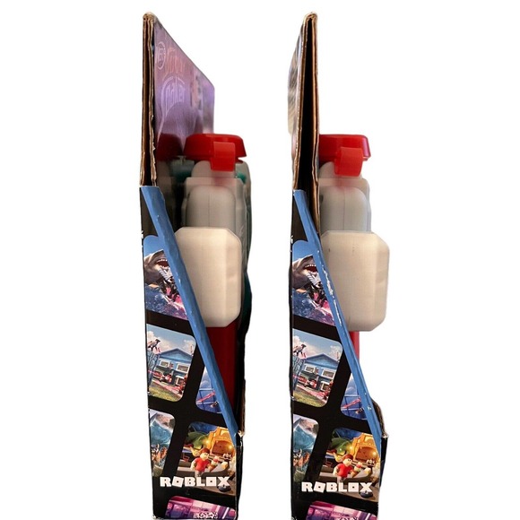 Hasbro Lot Of 2 NERF Super Soaker Roblox BIG Paintball Guass Water Blaster - Picture 3 of 10